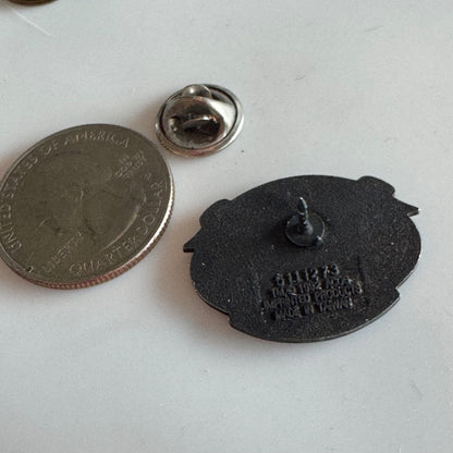 Vintage Pewter Atlanta 1996 BellSouth Sponsor Lapel Pin Olympics Logo Rings