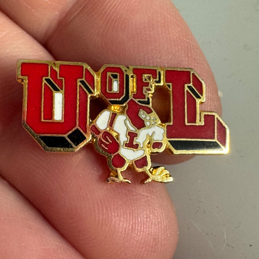 University of Louisville Cardinals Lapel Pin Enamel 1980s 1990s