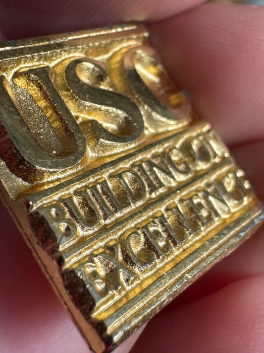 Vintage USC Building on Excellence University of Southern California Lapel Pin