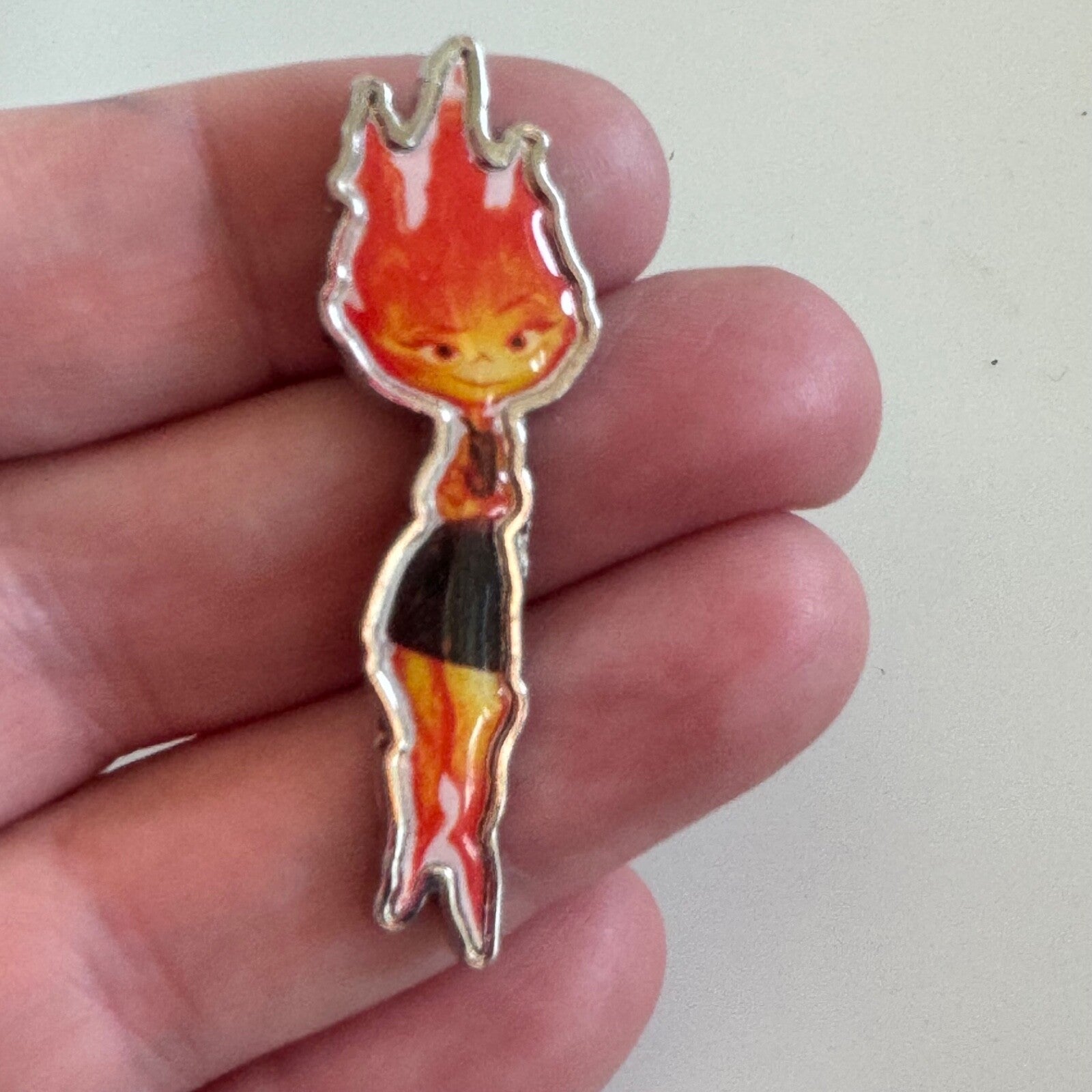 EMBER LUMEN FROM DISNEY PIXAR'S FILM ELEMENTAL LIMITED RUN PROMOTIONAL PIN/BADGE