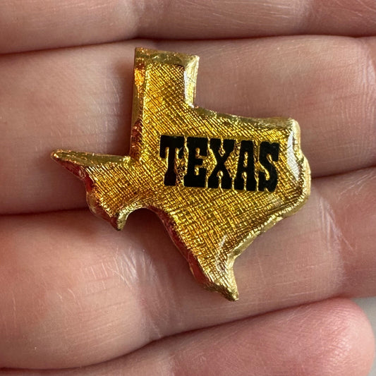 Vintage Texas Souvenir Lapel Pin