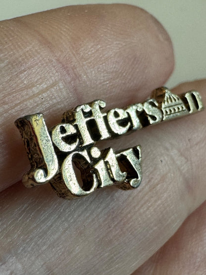 Vintage Jefferson City Missouri Capital Building Lapel Pin