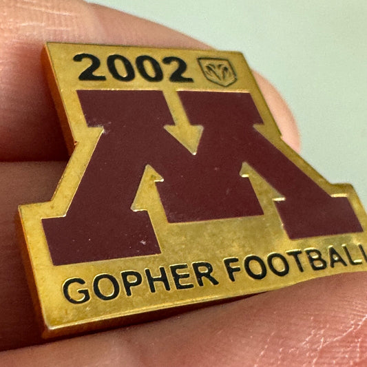 Vintage 2002 University of Minnesota Gopher Football Lapel Pin Dodge Ram Logo