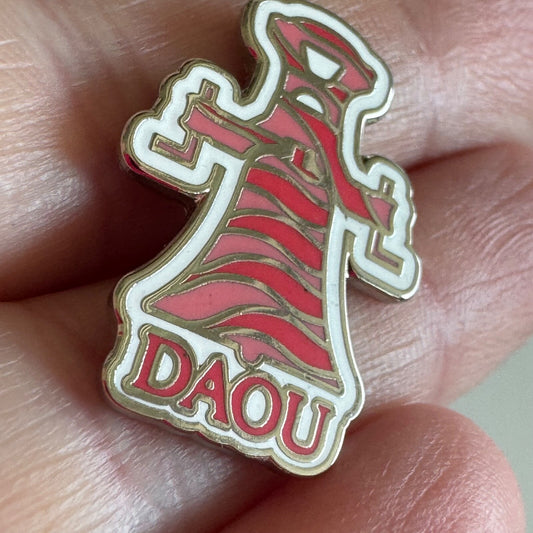 DAOU Vineyards Pink Lapel Pin Bell Image Paso Robles California