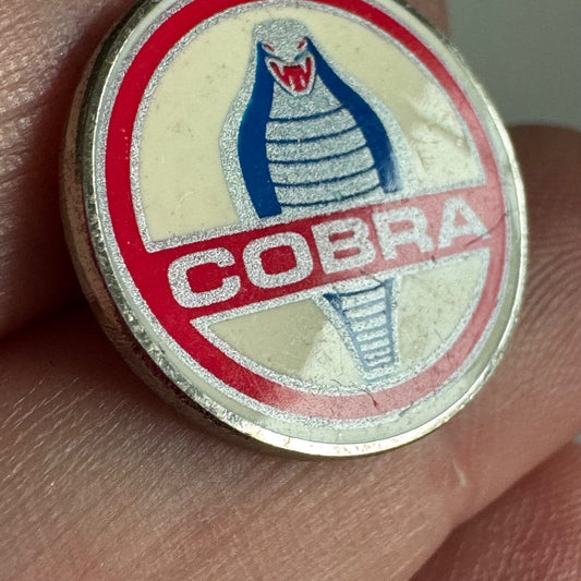 Vintage Shelby Cobra Lapel Pin Logo Lapel Pin Tie Tack