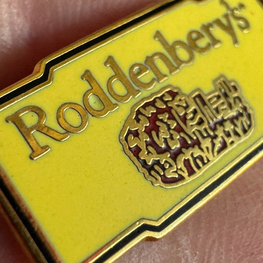 Vintage Roddenbery's Lapel Pin Cane Patch Syrup RARE