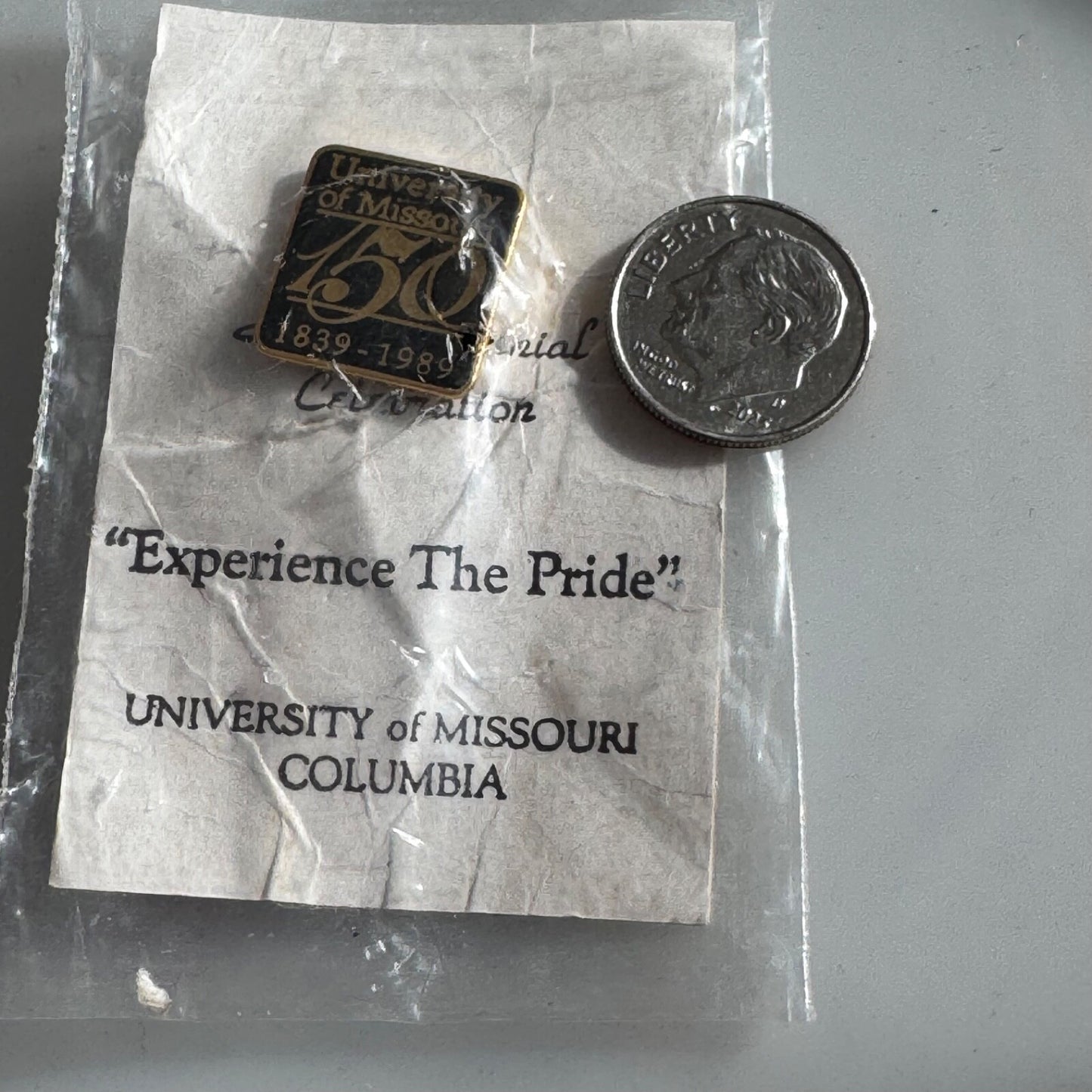 Vintage University of Missouri 150th Anniversary Mizzou 1989 Tigers