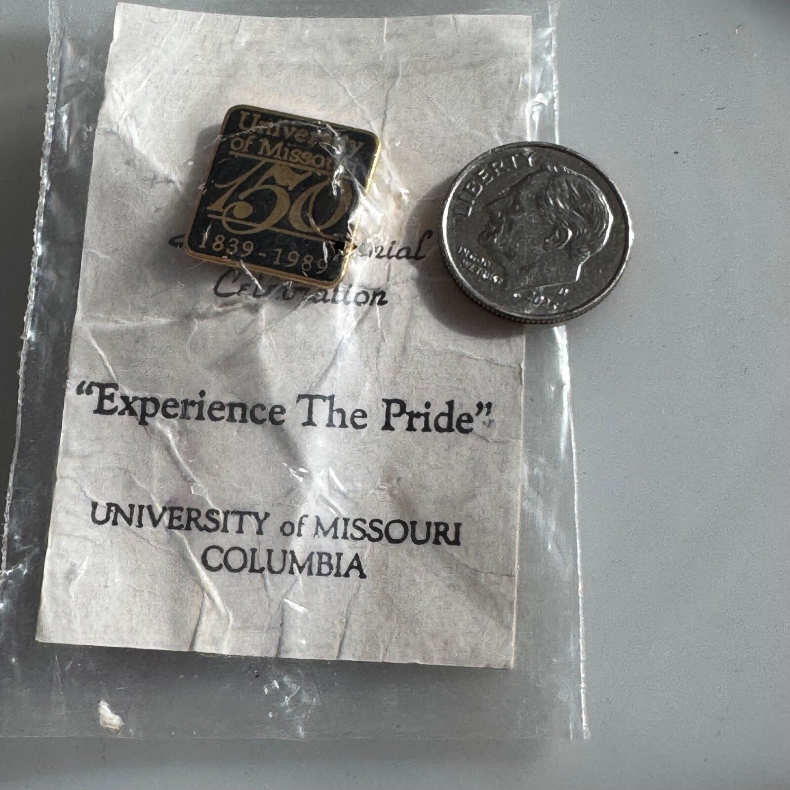Vintage University of Missouri 150th Anniversary Mizzou 1989 Tigers