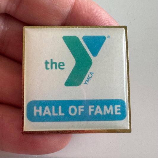 Vintage The YMCA Hall of Fame Lapel Pin Volunteer