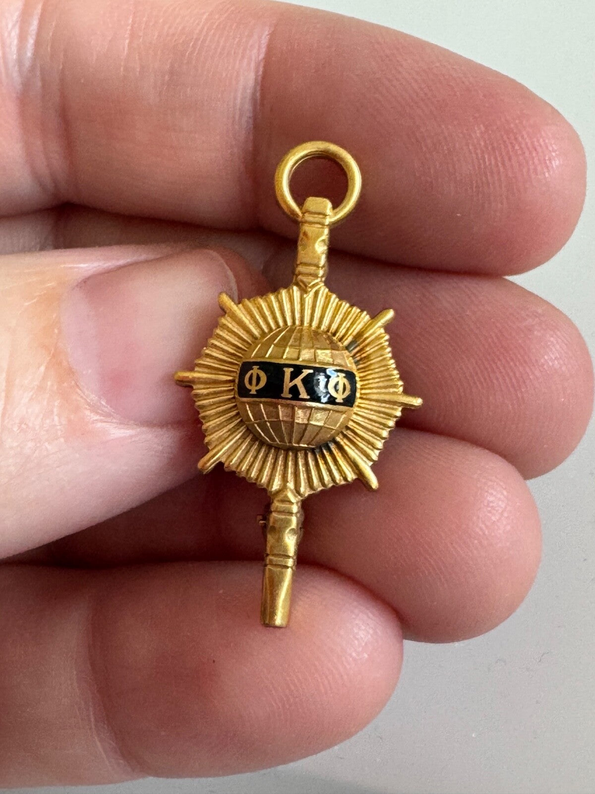 Vintage Phi Kappa Phi Honor Society Lapel Pin Member