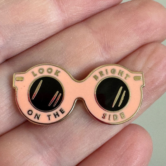 Rifle Paper Co. Company Sunglasses Pin Look on the Bright Side