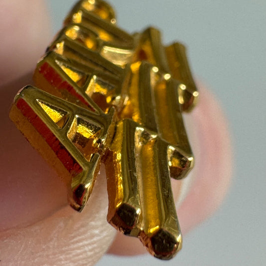 AARP Gold Tone Pin – American Association of Retired People Lapel Pin