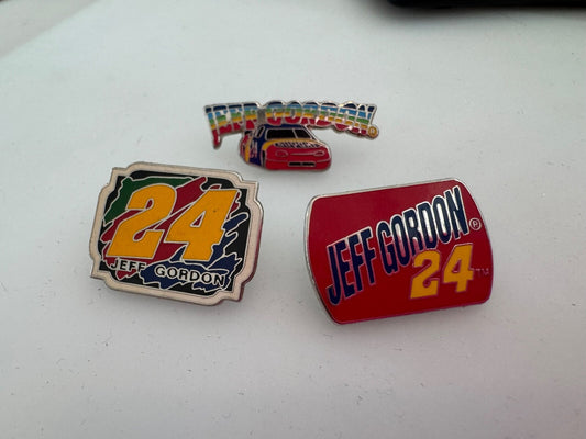 Jeff Gordon Pins Nascar Hat Lapel Pins Collectible DuPont Winner #24 Logo