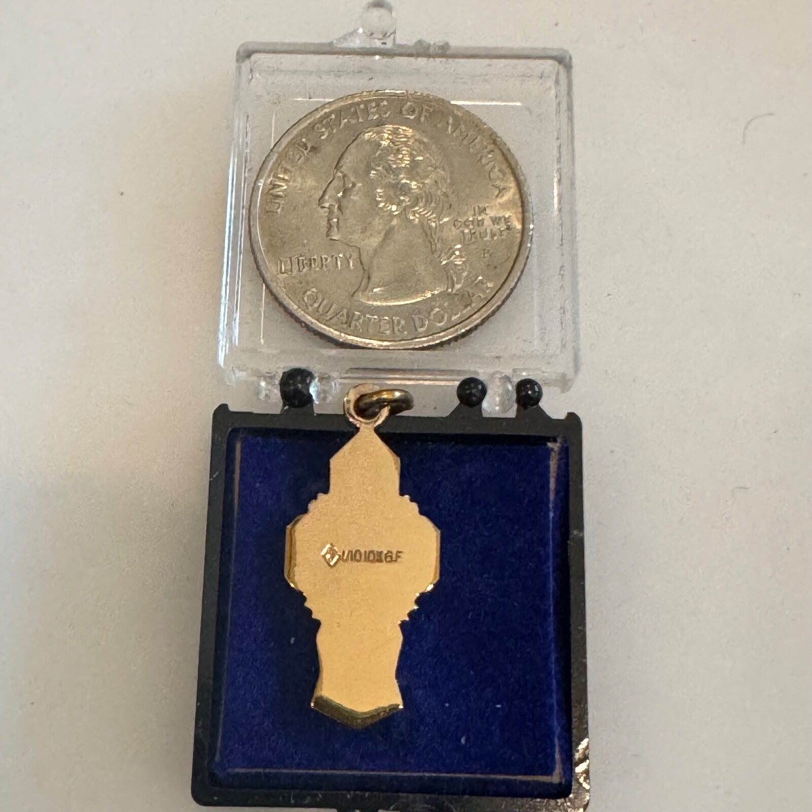 Vintage American Lutheran Church Women Charm Pendant 1/10 10k GF ALCW