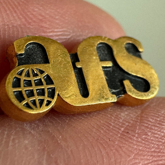 Vtinage AFS American Field Service Intercultural Programs Logo Lapel Pin