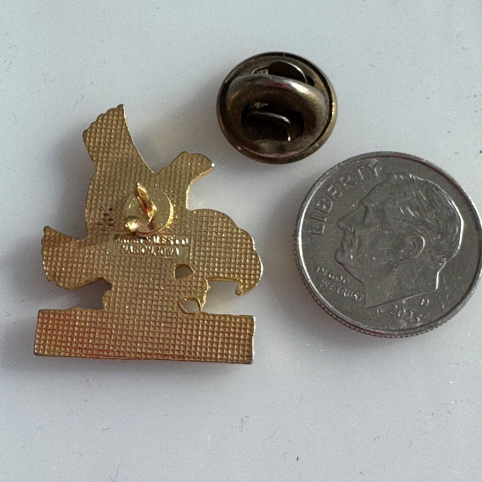 Vintage University of Iowa Hawkeyes Enamel Lapel Pin