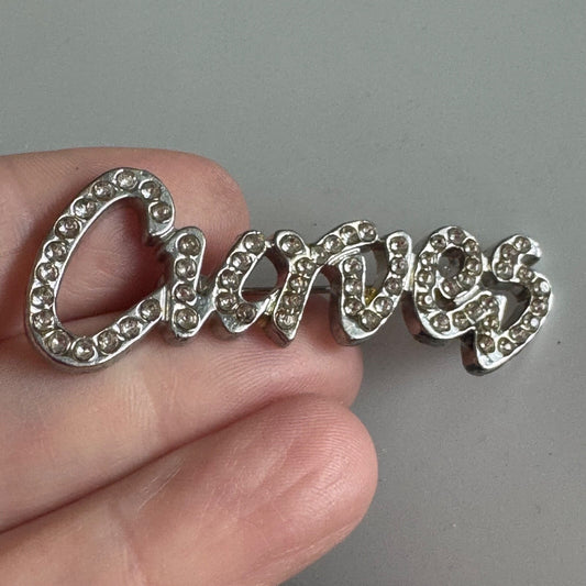 Curves Rhinestone Script Brooch Pin – Womens Health & Fitness Club