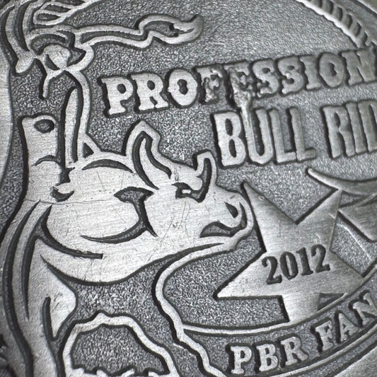 2012 Professional Bull Riders PBR Fan Club Lapel Pin