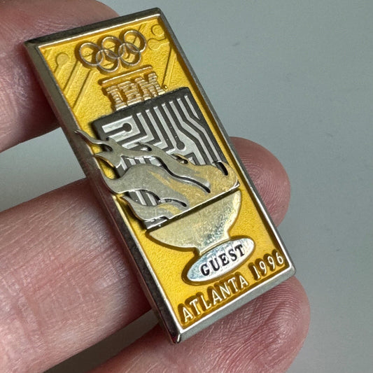 1996 IBM GUEST ATLANTA OLYMPIC PIN LIMITED EDITION 02267 1996 Summer Olympics