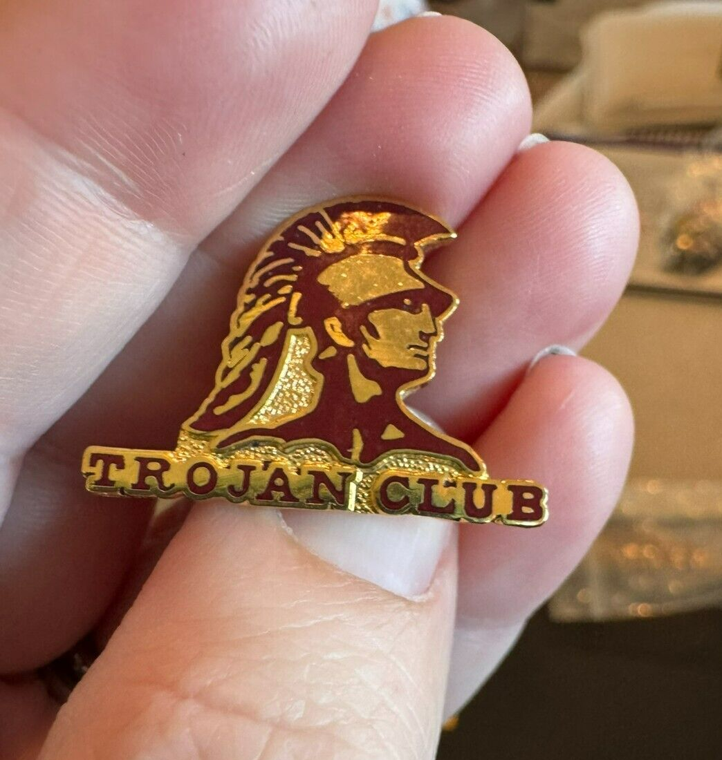 USC Trojan Club Lapel Pin University of Southern California Trojans