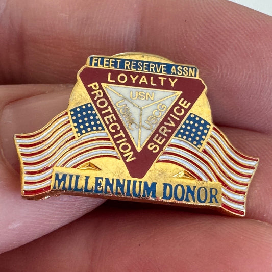 Vintage Fleet Reserve Association Millenium Donor Lapel Pin