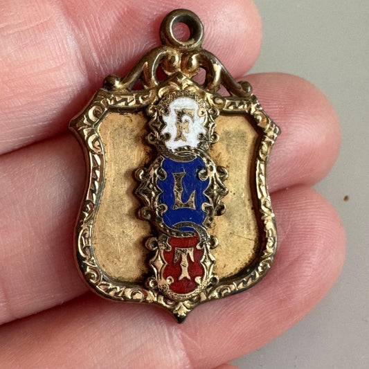 Vintage Victorian International Order of Odd Fellows IOOF FLT Fob Charm Pendant