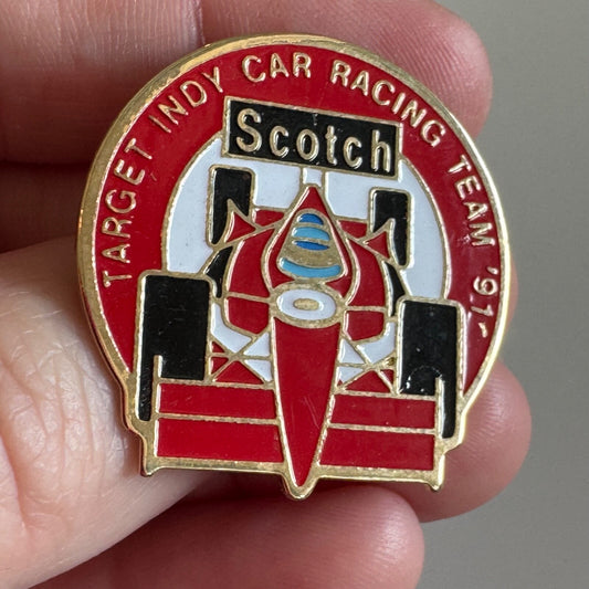 Vintage Target Indy Racing Team 1991 Scotch Lapel Pin