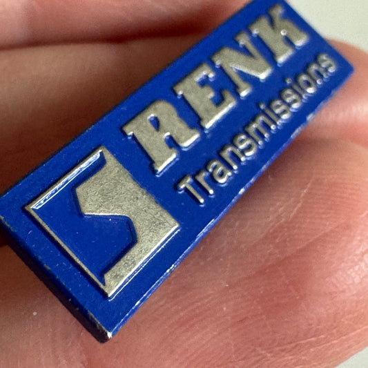 Vintage Renk Transmissions Lapel Pin 