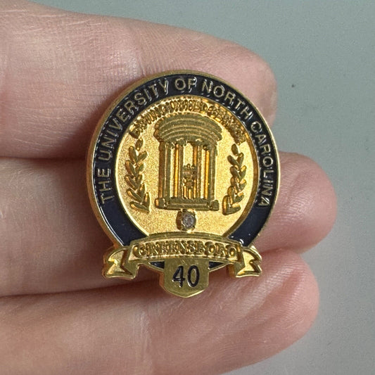 University of North Carolina Greensboro Spartans 40 Years Service Pin