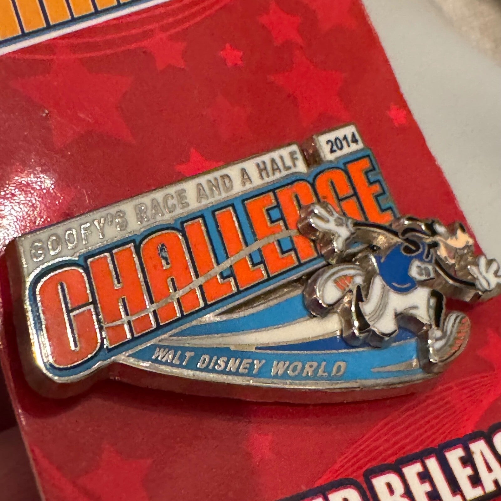 2014 Walt Disney World Marathon Goofy's Race and a Half Limited Release Pin