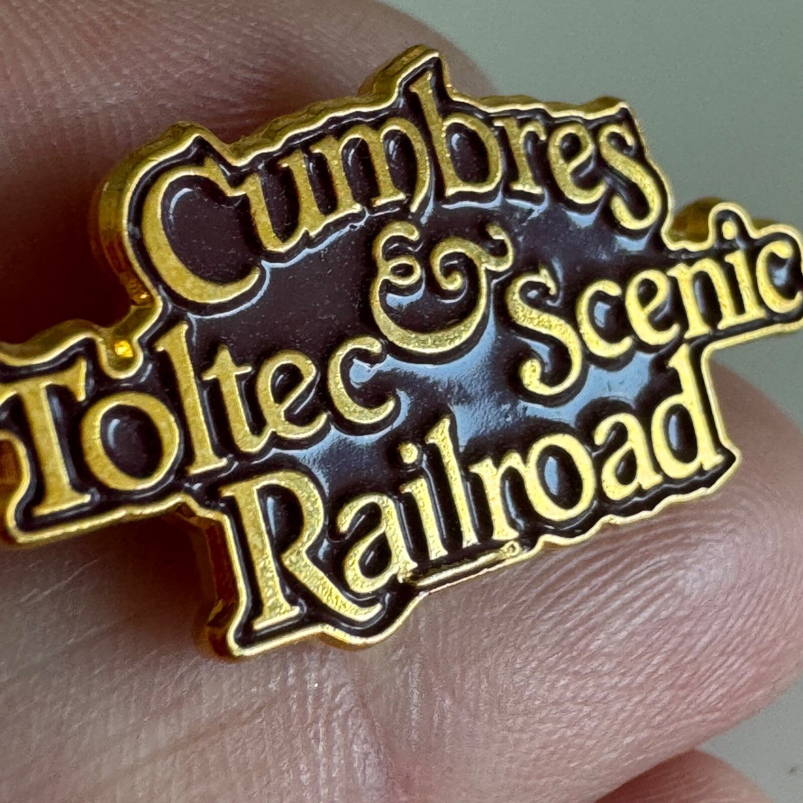 Vintage Cumbres Toltec & Scenic Railroad Lapel Pin