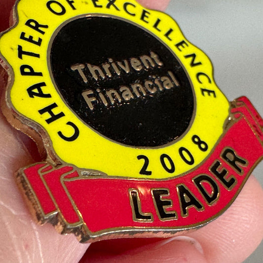 2008 Thrivent Financial Chapter of Excellence Leader Lapel Pin