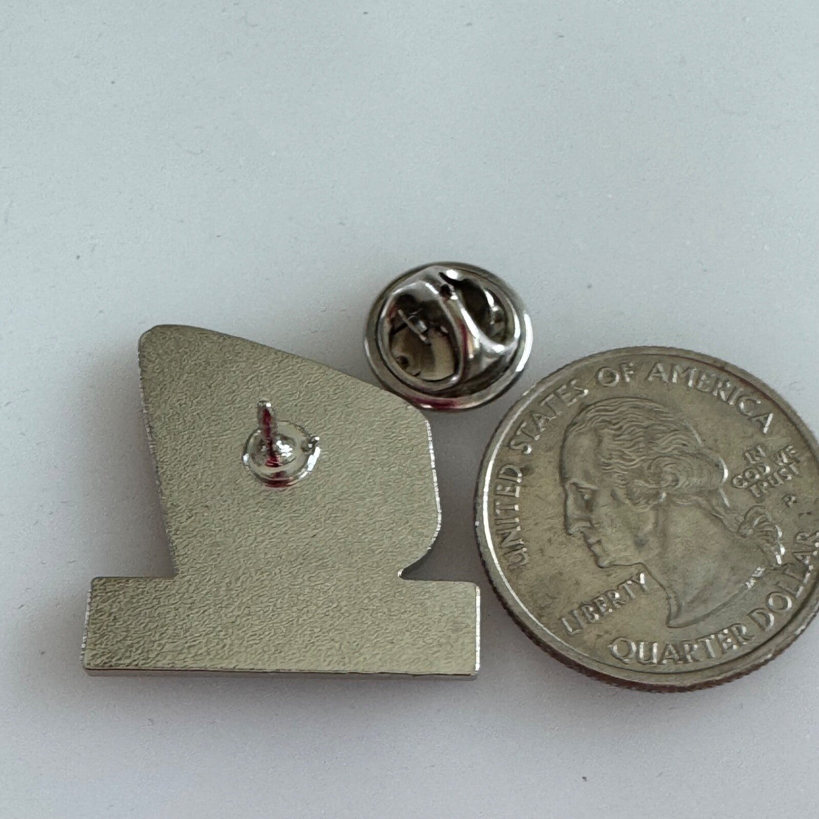 Vintage SendOutCards Enamel Lapel Pin Silver Tone Promptings Send Out Cards