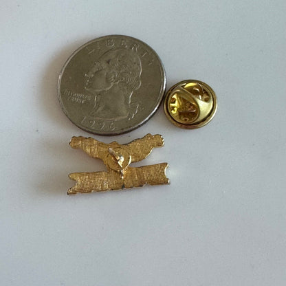 Vintage Gold Tone Buick Logo Lapel Pin Tie Tack