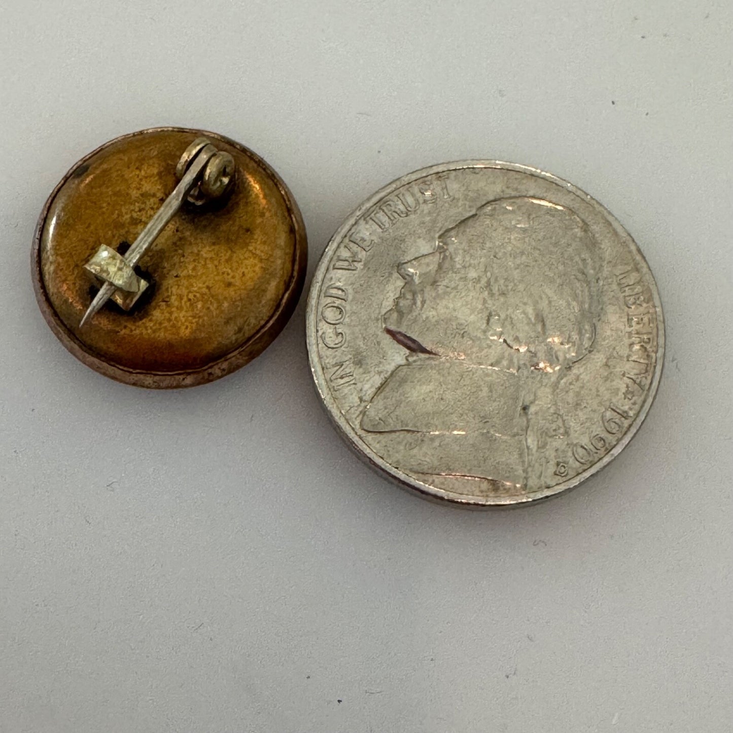 Antique 1922 Republican Elephant Lapel Pin Small