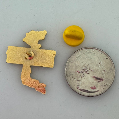 Vintage Vietnam Veteran Enamel Lapel Pin
