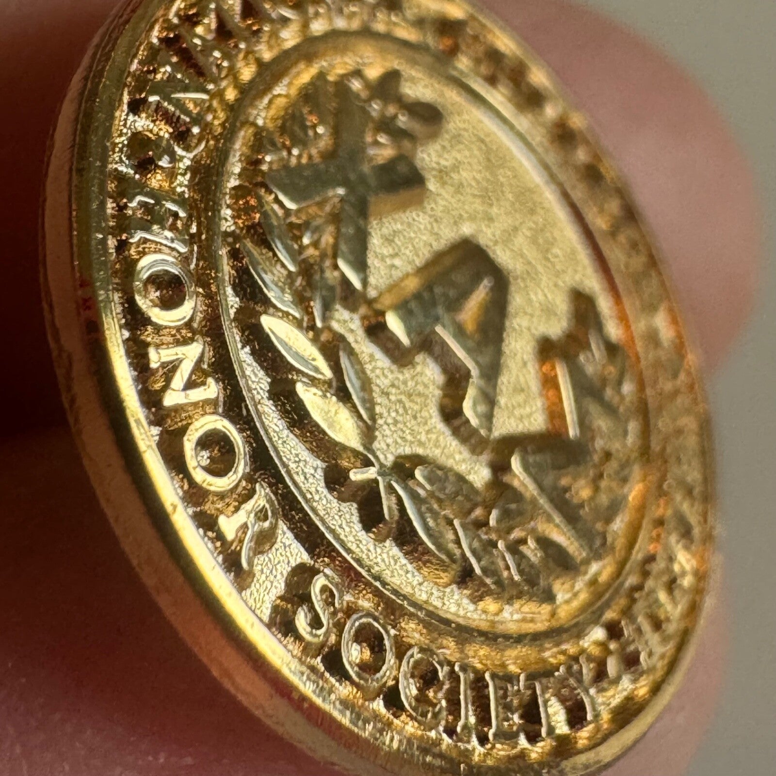 Chi Alpha Sigma National College Athlete Honor Society Lapel Pin