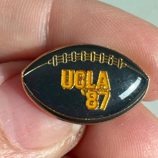 Vintage 1987 University of California Los Angeles UCLA Football Pin Bruins 