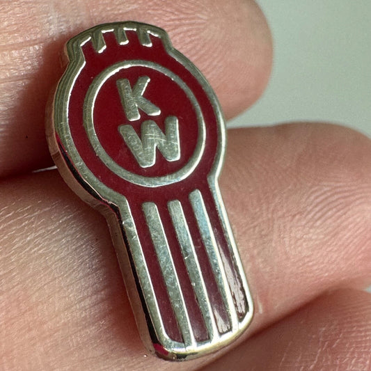 Kenworth Big Rig KW Truck Pin Enamel Logo