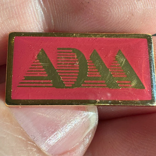Vintage American Dental Assistants Association ADAA Lapel Pin 