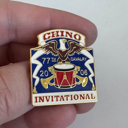2006 77th Cavalry Chino Invitational Band Review and Field Tournament Lapel Pin