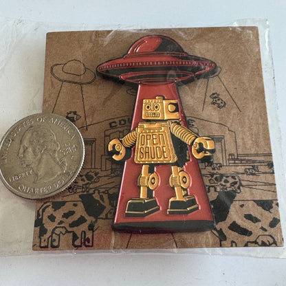 Open Sauce Cow Palace Lapel Pin New on Card