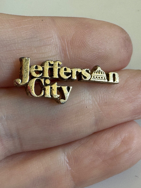 Vintage Jefferson City Missouri Capital Building Lapel Pin