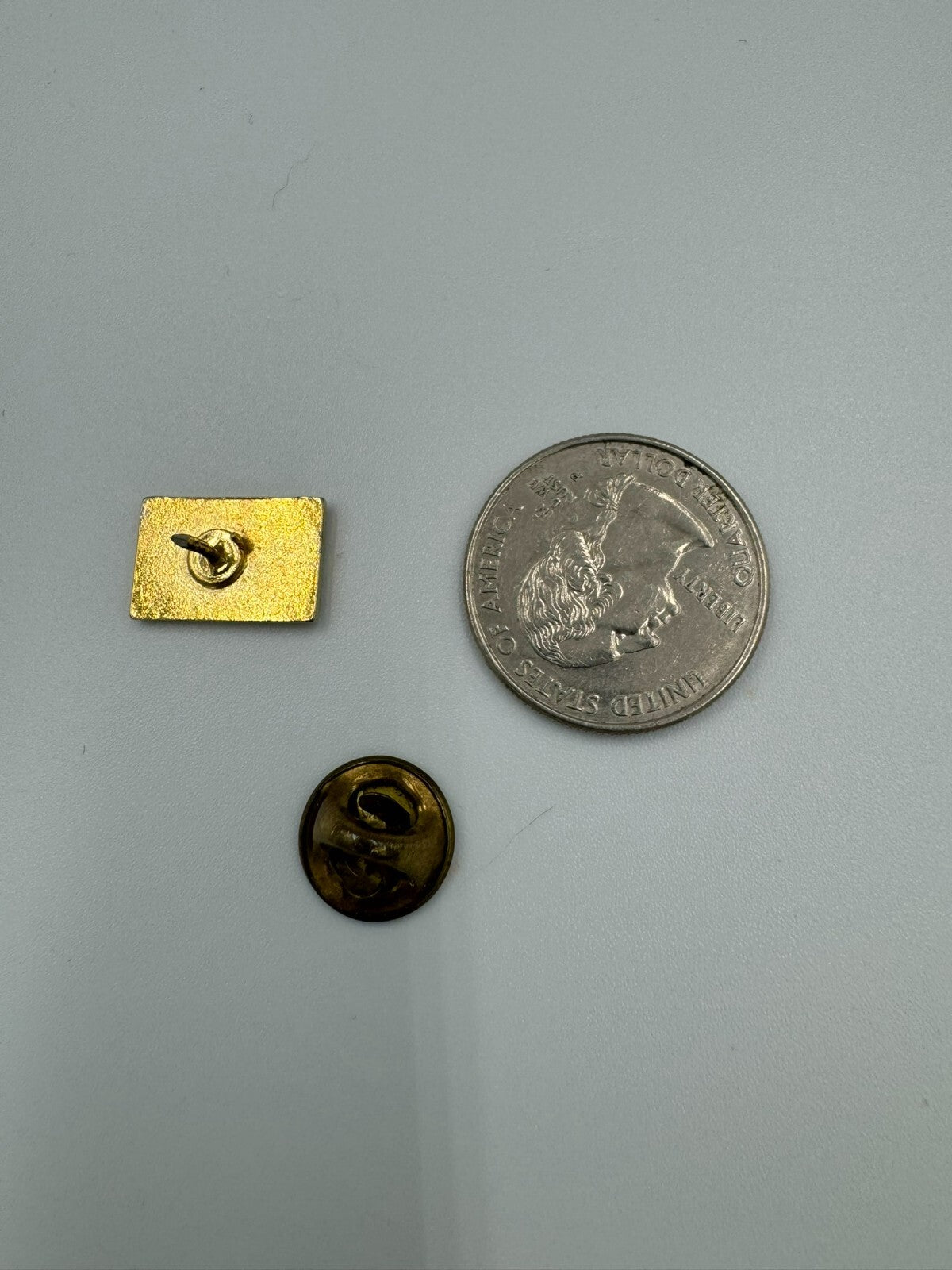 Very Nice Acadian Flag Enamel Lapel Pin Acadia