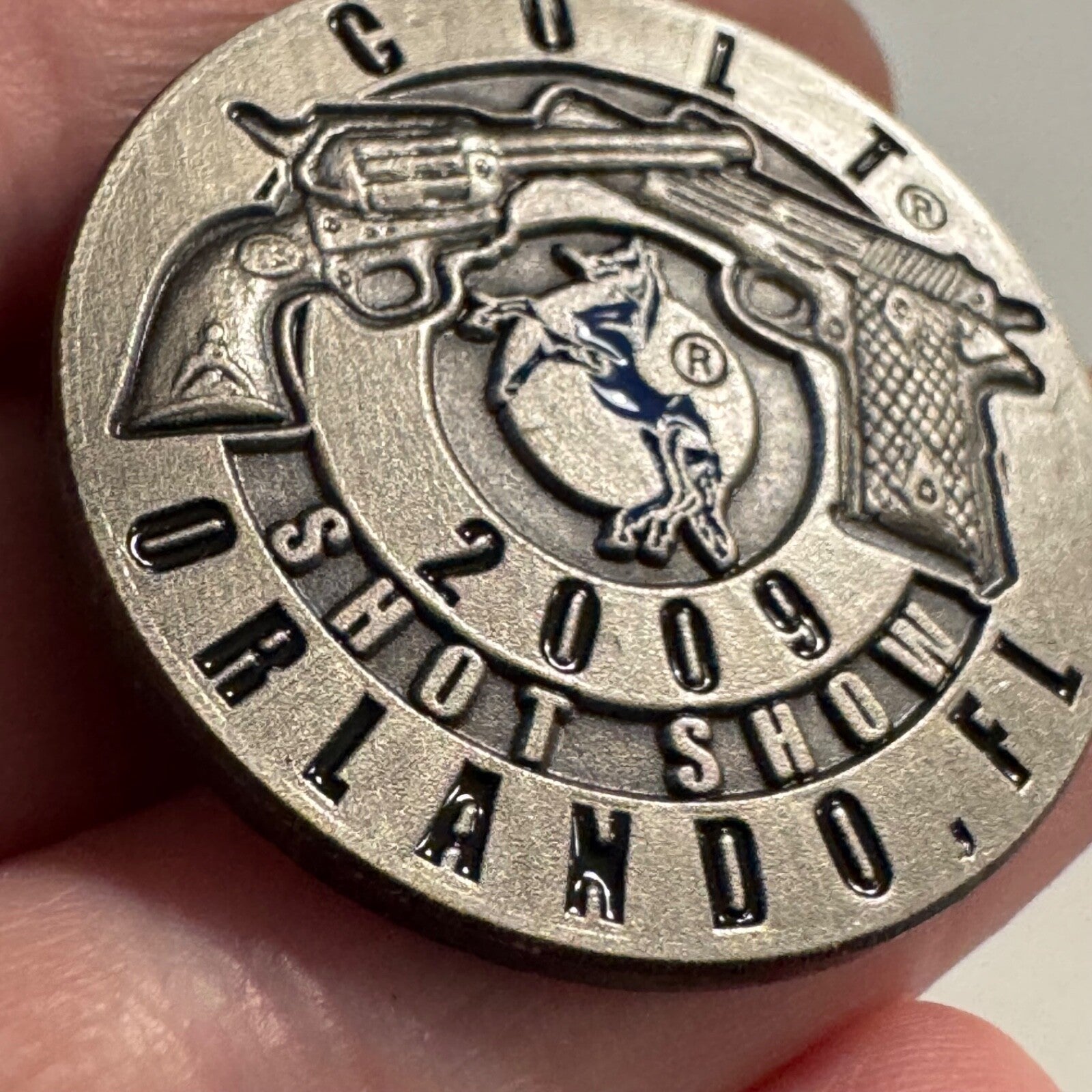 2009 Colt Shot Show Orlando Florida Lapel Pin 