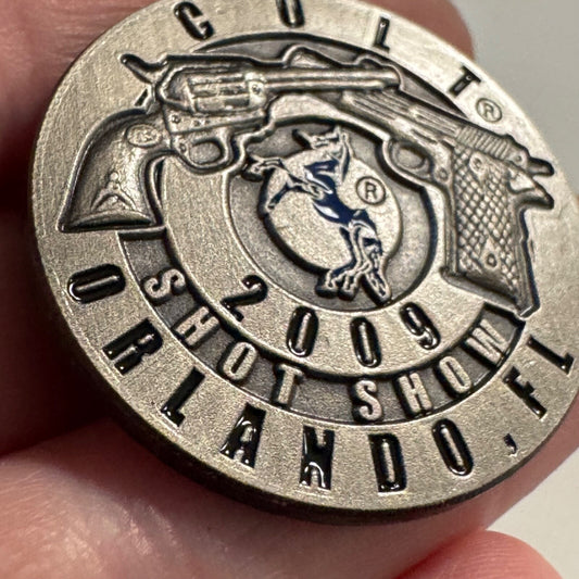 2009 Colt Shot Show Orlando Florida Lapel Pin 