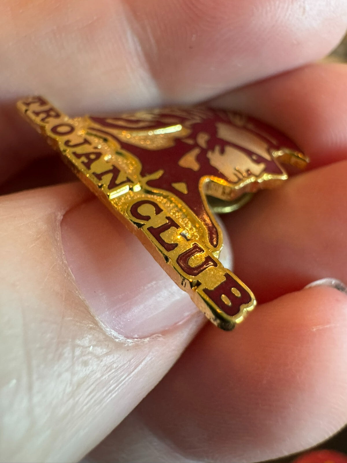 USC Trojan Club Lapel Pin University of Southern California Trojans