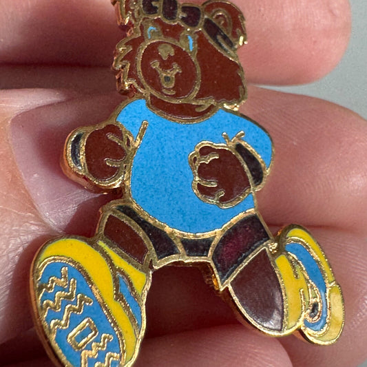 Vintage University of California Los Angeles UCLA Bruins Bear Lapel Pin