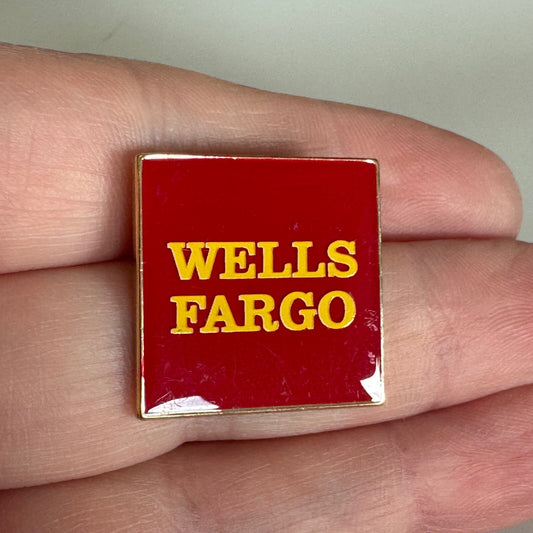 Wells Fargo Square Logo Lapel Pin