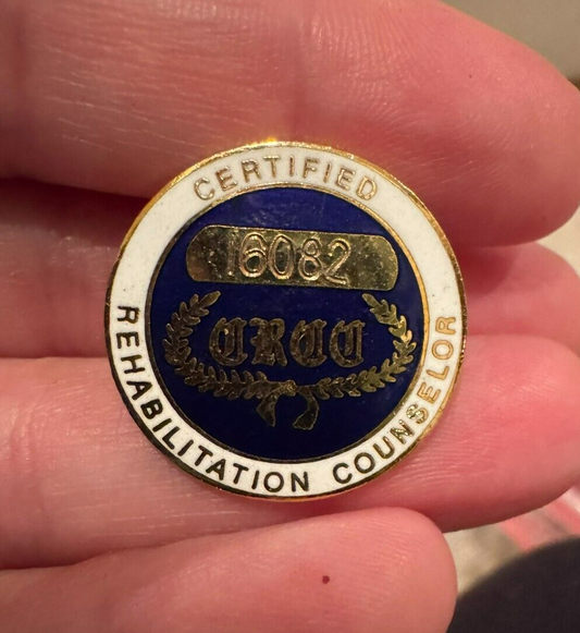 Certified Rehabilitation Counselor Lapel Pin